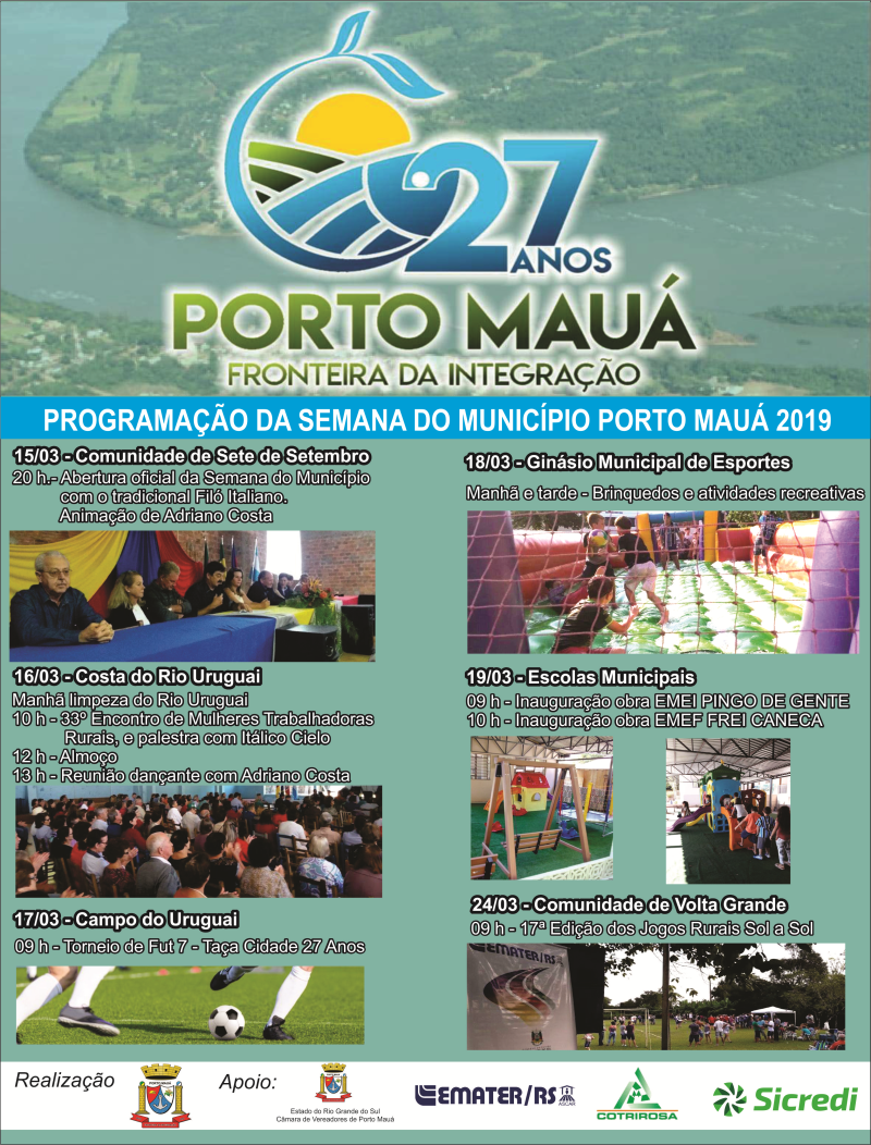 SEMANA DO MUNICÍPIO 2019